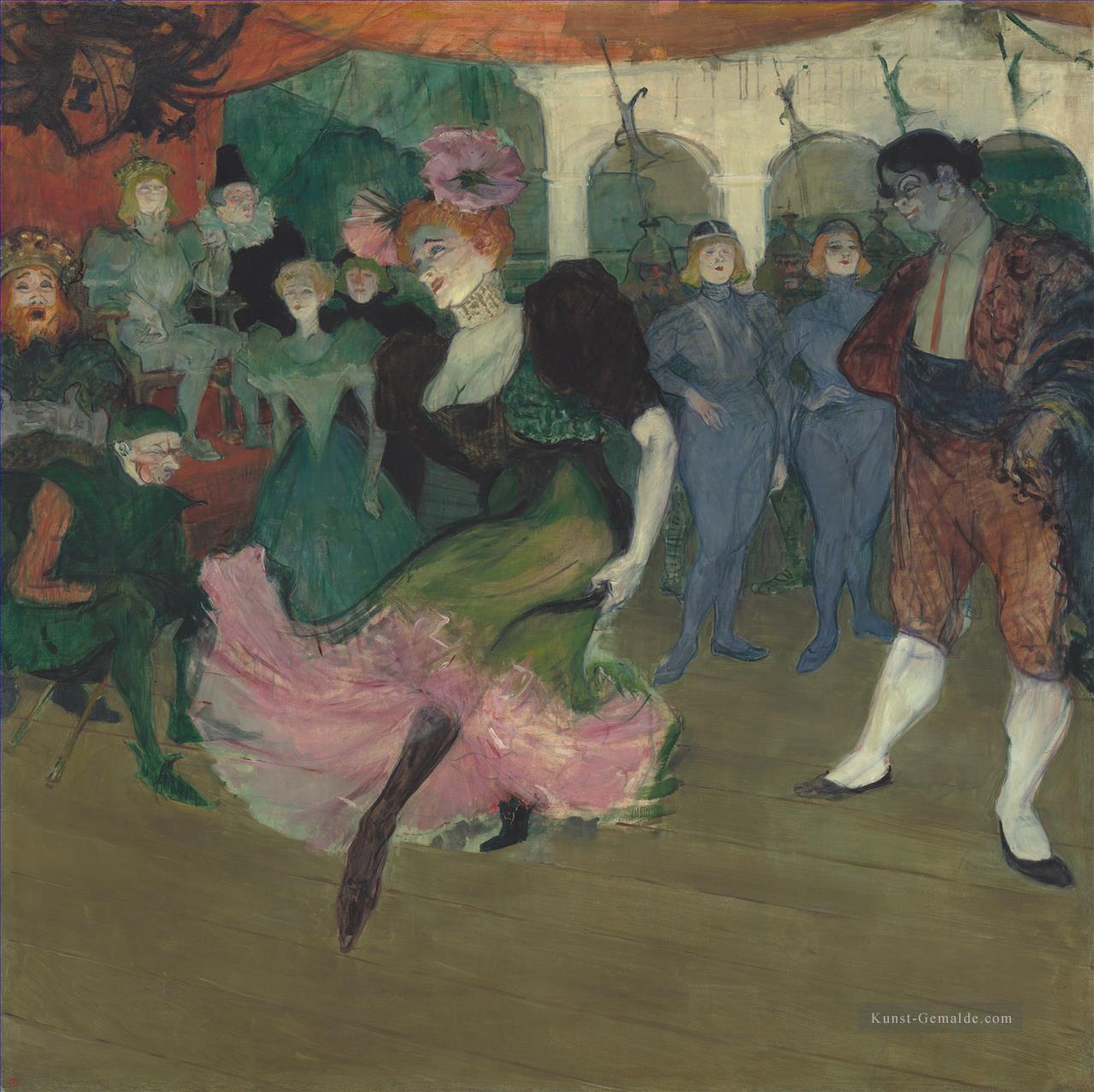 Marcelle Lender tanzt im bolero in Chilperic 1895 Toulouse Lautrec Henri de Ölgemälde